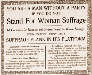 pro-suffrage advertisement