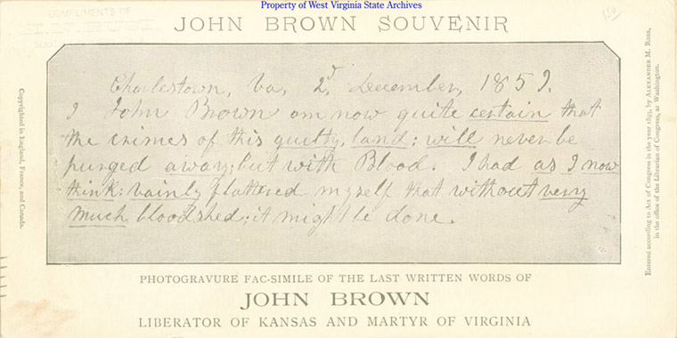 John Brown Souvenir