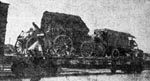One of the cars of equipment carried by the detachment of Federal troops from Fort Thomas as it
passed through Huntington en route to the coal fields on the afternoon of September 2. Huntington
Advertiser, 4 September 1921