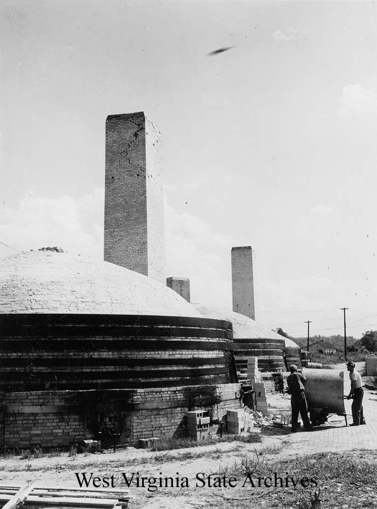 Charleston Clay Products brick kiln, n.d. West Virginia State Archives (pn253)