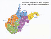 WV economic regions