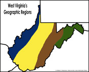 WV regions color