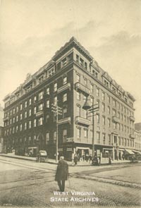 The McLure Hotel in Wheeling