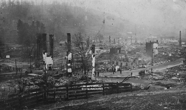 Mount Hope After Fire of March 24, 1910