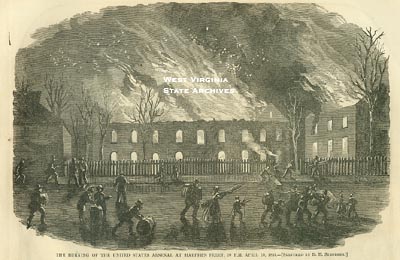 Destruction of Harpers Ferry Armory