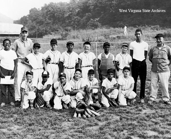 Piedmont baseball team, early 1960s. Henry Louis Gates Jr. is on far
left.
