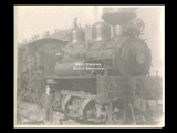 Close-up of Cass Railroad No. 13 engine. (213)