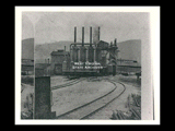 Stereoptican view of a furnace in Wheeling.