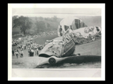 View of the wreckage at the airship Shenandoah disaster.