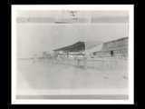 View of Wheeling Downs racetrack and grandstand on Wheeling Island.