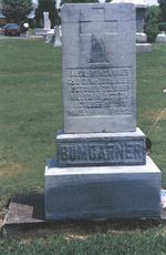 Bumgarner grave marker
