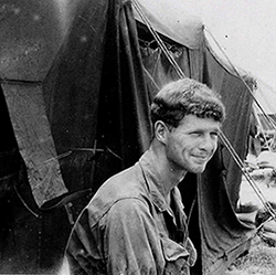 Russell in Vietnam. Courtesy of Vietnam Veterans Memorial Fund