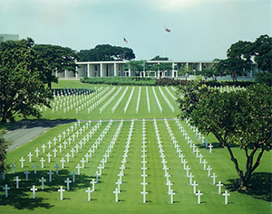 Manila American Cemetery. Photo, courtesy of American Battle Monuments Commission, is in the public domain.