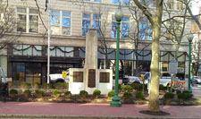 Lee Street Triangle monument