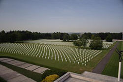 Plot Area at Henri-Chapelle American Cemetery in Belgium. American Battle Monuments Commission