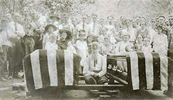 The Vance funeral, 1921. Courtesy Connie Baisden Marsh